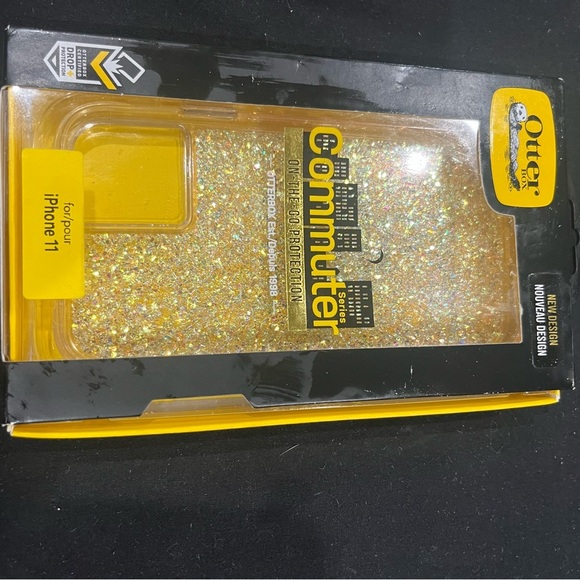 ⚡️⚡️⚡️OtterBox Gold Glitter Case Luxurious Shimmer Design - Picture 5 of 6